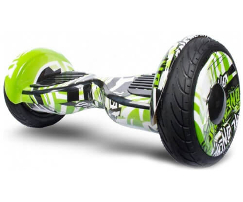 Гироскутер с Влагозащитой Smart Balance Premium 10.5" (Зеленый граффити)