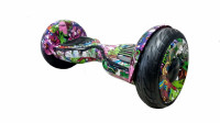 Гироскутер GS-Drive 10.5" (Фиолетовый граффити)