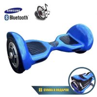 Гироскутер Smart Balance 10" Внедорожный (Синий карбон)